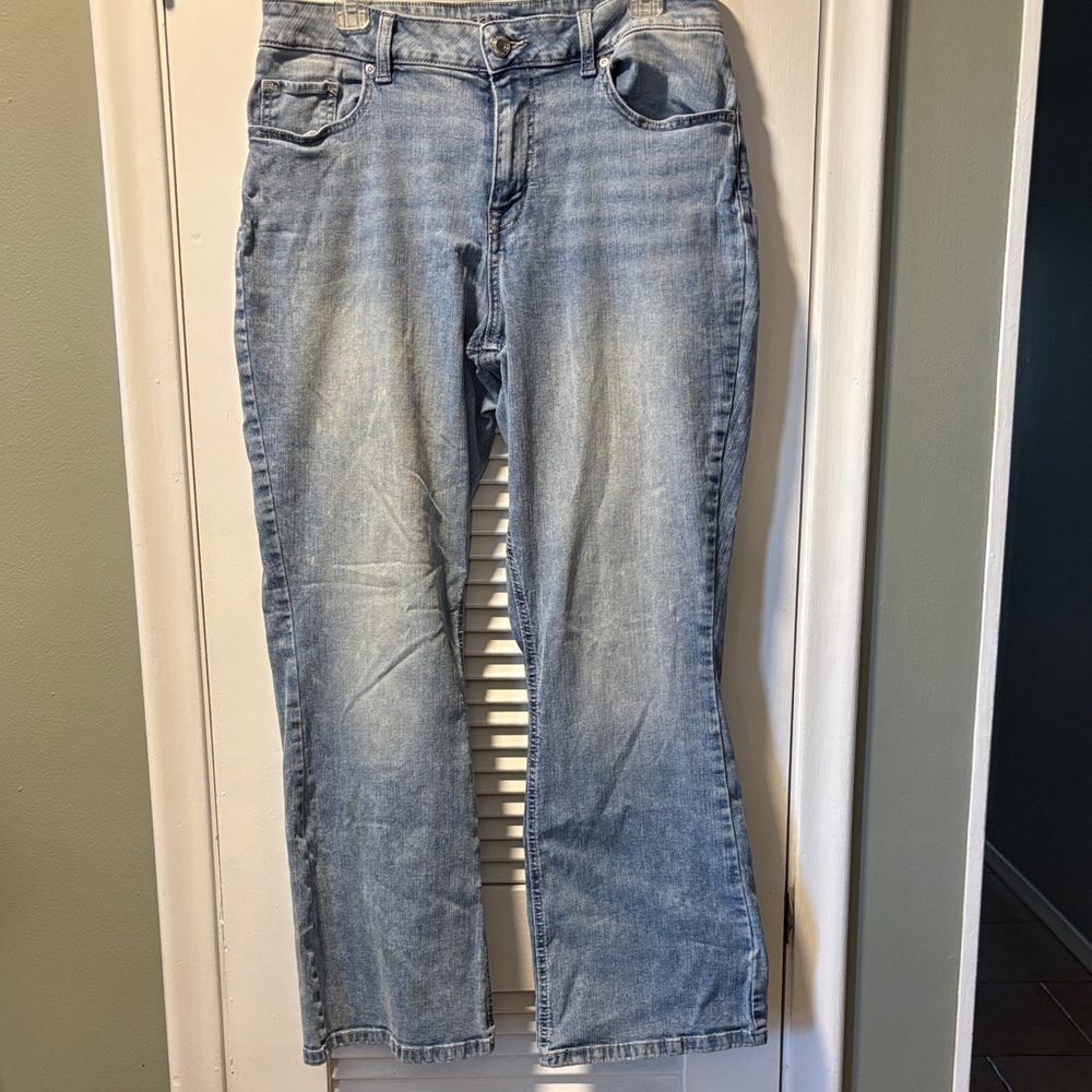 Maurices M jeans Light Blue Flare Jeans